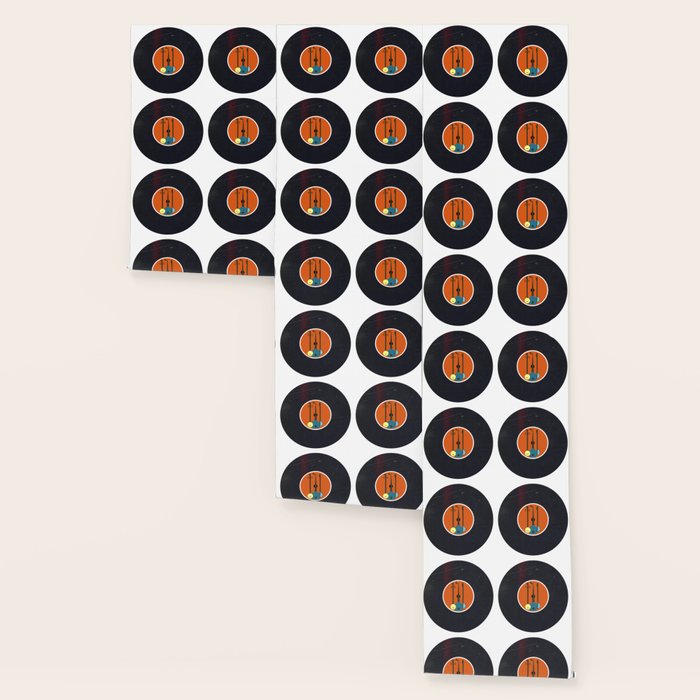 Vinyl Record Art Mid-Century Modern Musical Instruments 1.1  Wallpaper Gallery Image 3