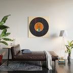 Vinyl Record Art Mid-Century Modern Musical Instruments 1.1  Wood Wall Art Gallery Image 2