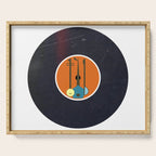 Vinyl Record Art Mid-Century Modern Musical Instruments 1.1  Serving Tray Gallery Image 1