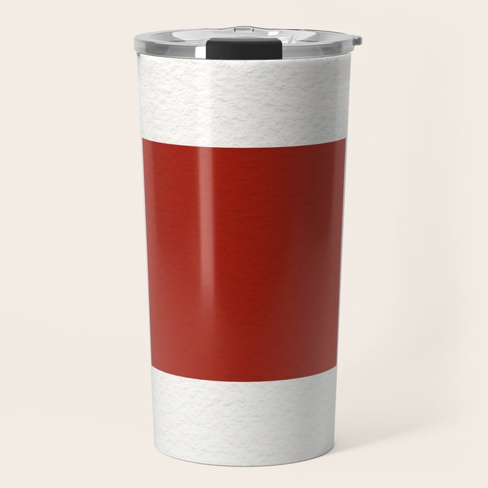 NAUTICAL Boat Flag "W" Travel Mug Gallery Image 1