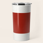 NAUTICAL Boat Flag "W" Travel Mug Gallery Image 1