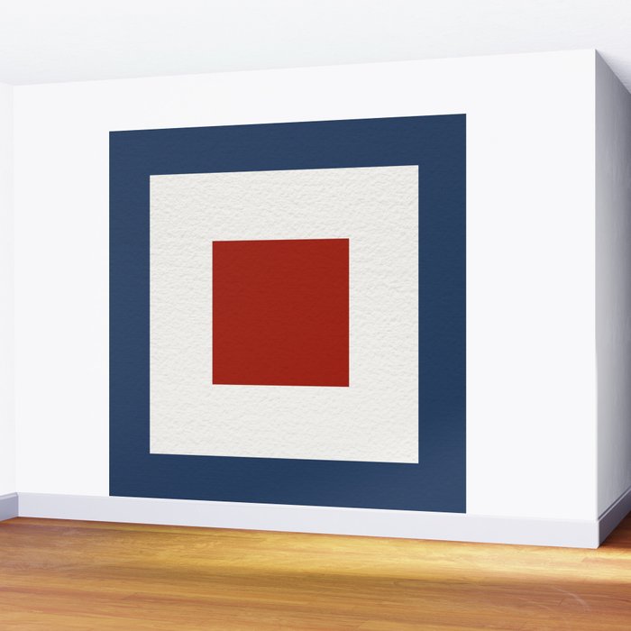 NAUTICAL Boat Flag "W" Wall Mural Gallery Image 2