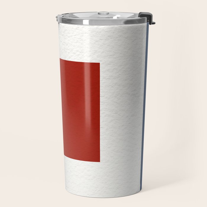 NAUTICAL Boat Flag "W" Travel Mug Gallery Image 2