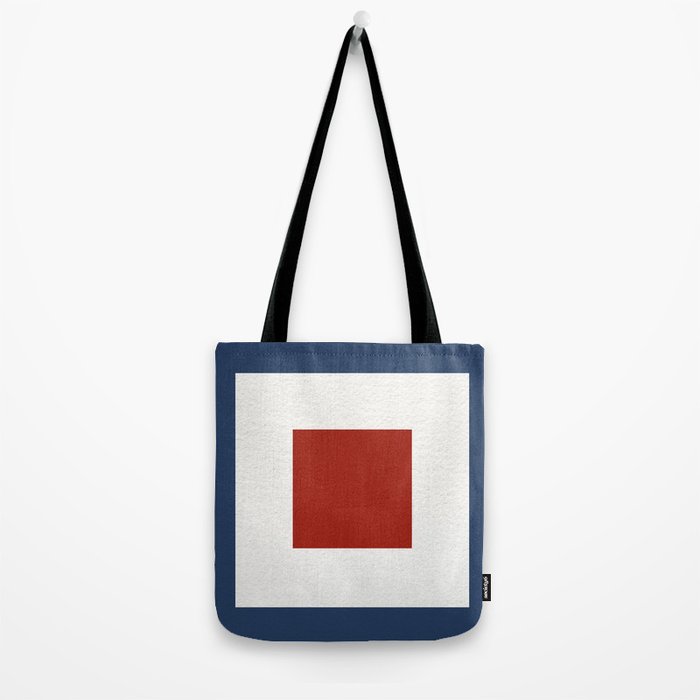 NAUTICAL Boat Flag "W" Tote Bag Gallery Image 2