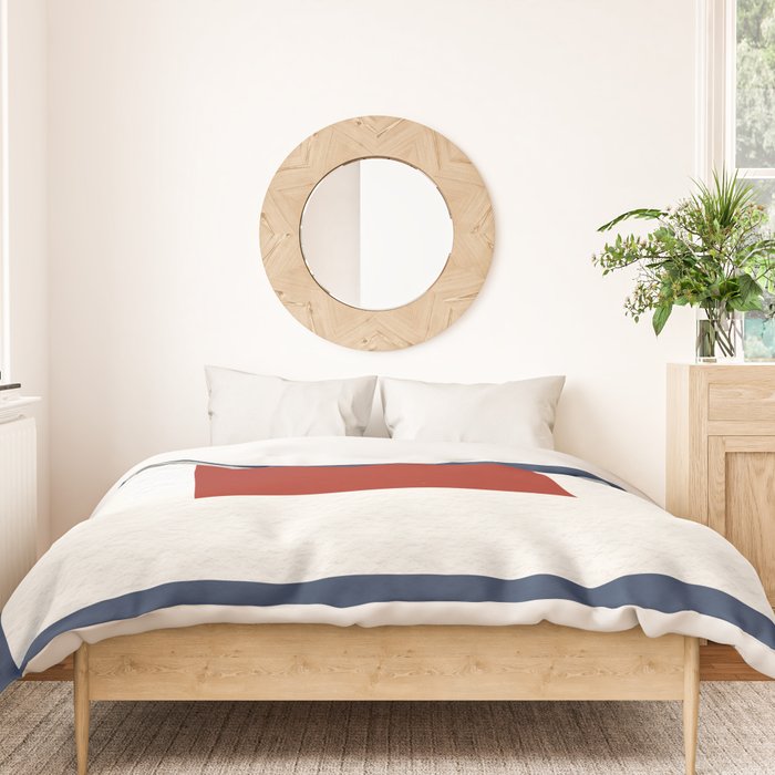 NAUTICAL Boat Flag "W" Duvet Cover Gallery Image 3