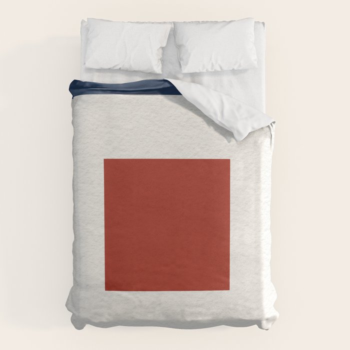 NAUTICAL Boat Flag "W" Duvet Cover