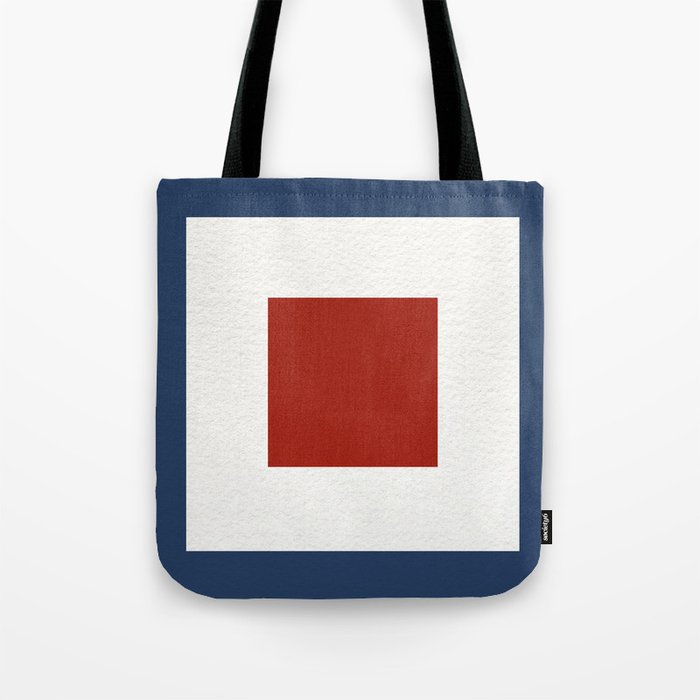 NAUTICAL Boat Flag "W" Tote Bag Gallery Image 1