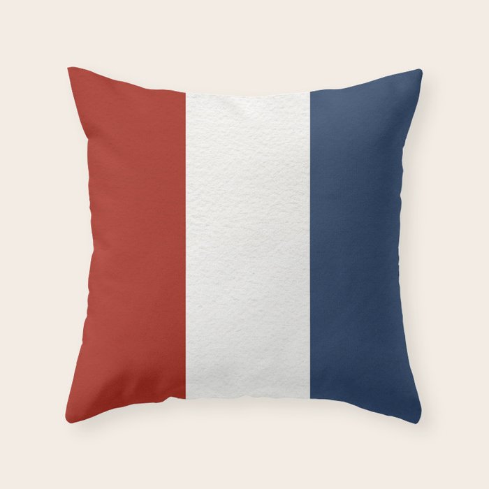 NAUTICAL Boat Flag "T" Throw Pillow Gallery Image 1