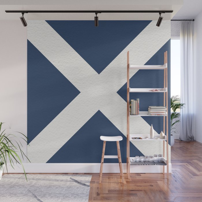 NAUTICAL Boat Flag "M" Wall Mural Gallery Image 1