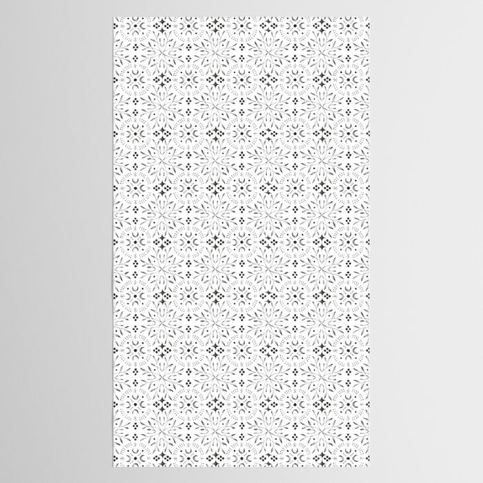 Mystical lunar mosaic BN B Tablecloth Gallery Image 2