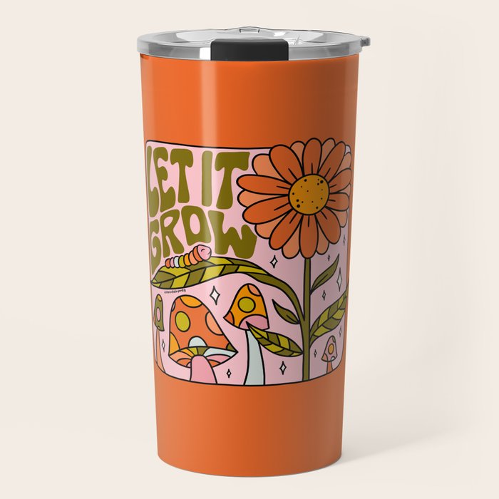 Let It Grow Travel Mug Gallery Image 1