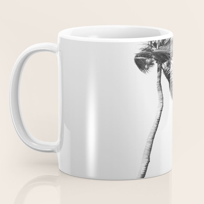 Grey Palm Tree Coffee Mug Gallery Image 3