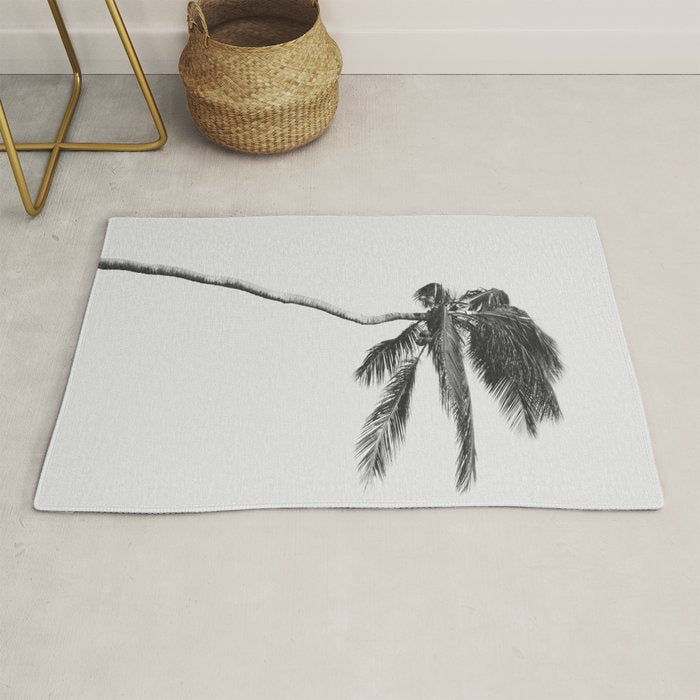 Grey Palm Tree Rug Gallery Image 1