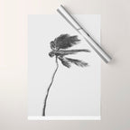Grey Palm Tree Wrapping Paper Gallery Image 1