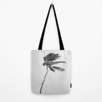 Grey Palm Tree Tote Bag Gallery Image 2
