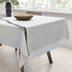 Grey Palm Tree Tablecloth Gallery Image 3