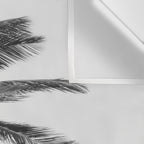 Grey Palm Tree Wall Tapestry Gallery Image 3