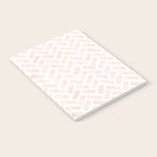 watercolor herringbone - light pink Notebook Gallery Image 2