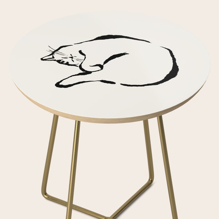 Sleeping Cat Side Table Gallery Image 2
