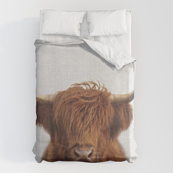 Highland Cow - Colorful Duvet Cover Gallery Image 6