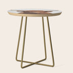 Highland Cow - Colorful Side Table Gallery Image 1