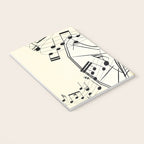 Abstract Minimal Musical Instrument 2 Notebook Gallery Image 3