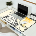 Abstract Minimal Musical Instrument 2 Desk Mat Gallery Image 2