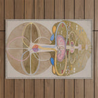 Hilma af Klint The Tree Of Knowledge No . 1 ,A ( 1913) Outdoor Rug Gallery Image 1