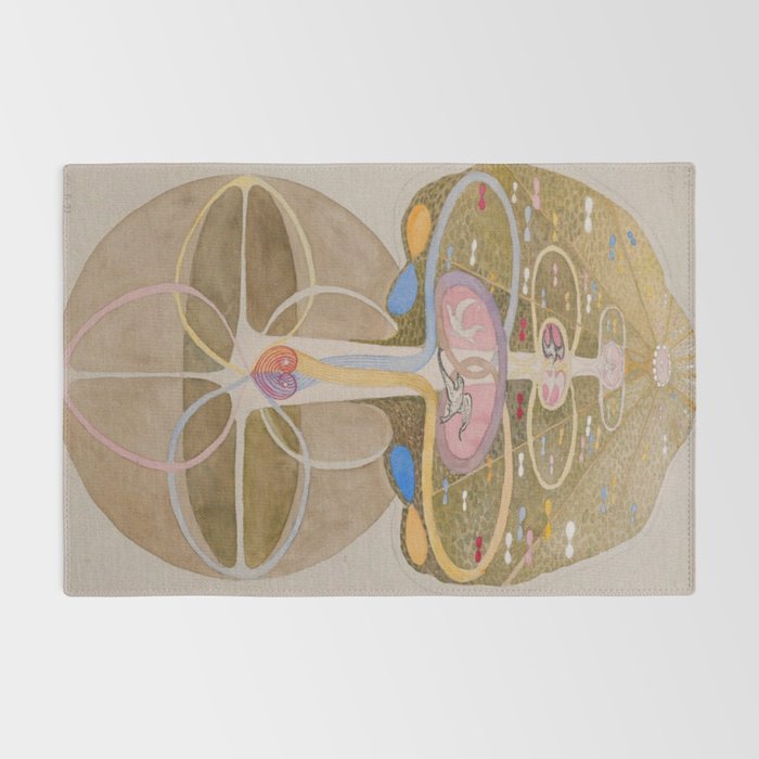 Hilma af Klint The Tree Of Knowledge No . 1 ,A ( 1913) Rug Gallery Image 2