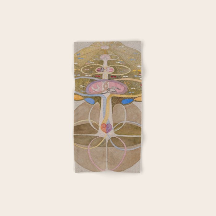 Hilma af Klint The Tree Of Knowledge No . 1 ,A ( 1913) Bath Towel Gallery Image 1