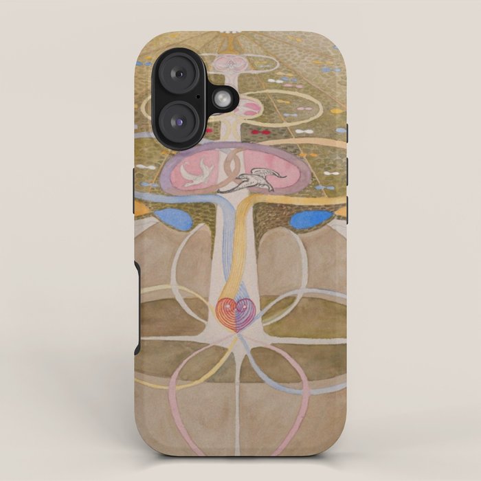 Hilma af Klint The Tree Of Knowledge No . 1 ,A ( 1913) iPhone Case Gallery Image 1