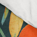Watercolor Peacock Comforter Gallery Image 4