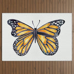 Monarch Butterfly Outdoor Rug Gallery Image 3