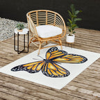 Monarch Butterfly Outdoor Rug Gallery Image 2