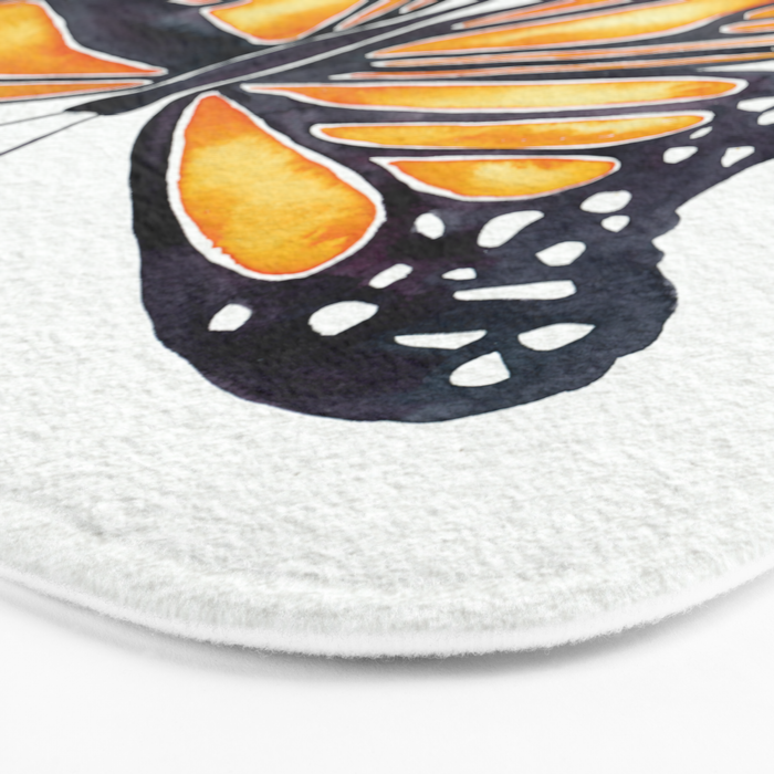 Monarch Butterfly Bath Mat Gallery Image 3