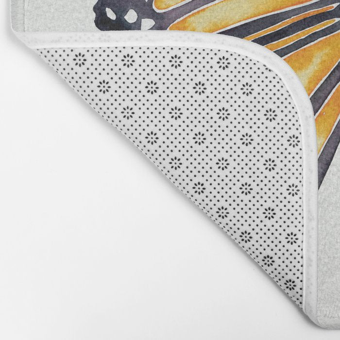 Monarch Butterfly Bath Mat Gallery Image 2