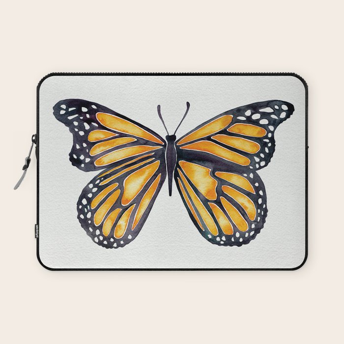 Monarch Butterfly Laptop Sleeve Gallery Image 1