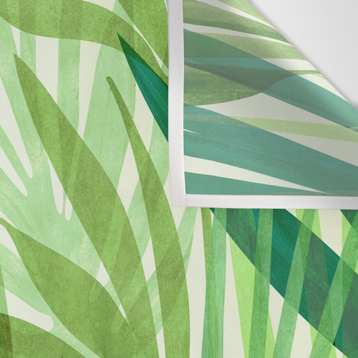 Bali Forest / Abstract Tropical Series Wall Tapestry Gallery Image 3