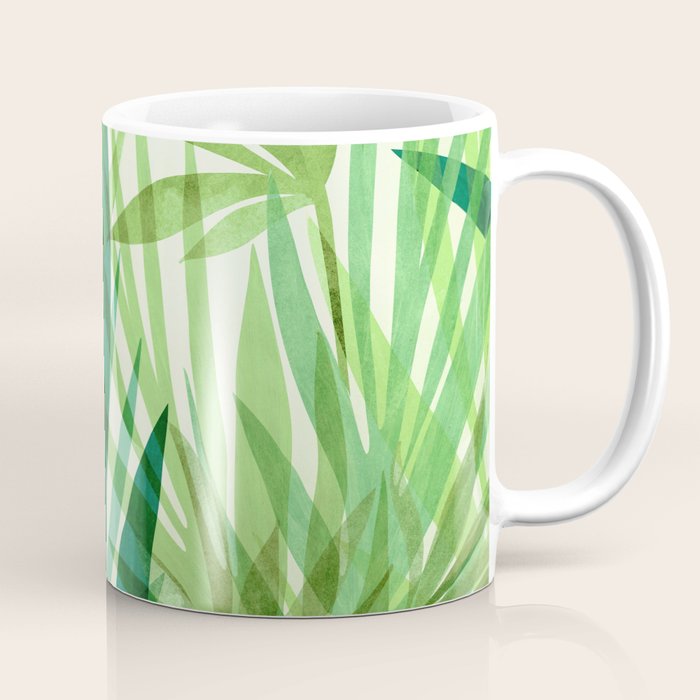 Bali Forest / Abstract Tropical Series Coffee Mug Gallery Image 1