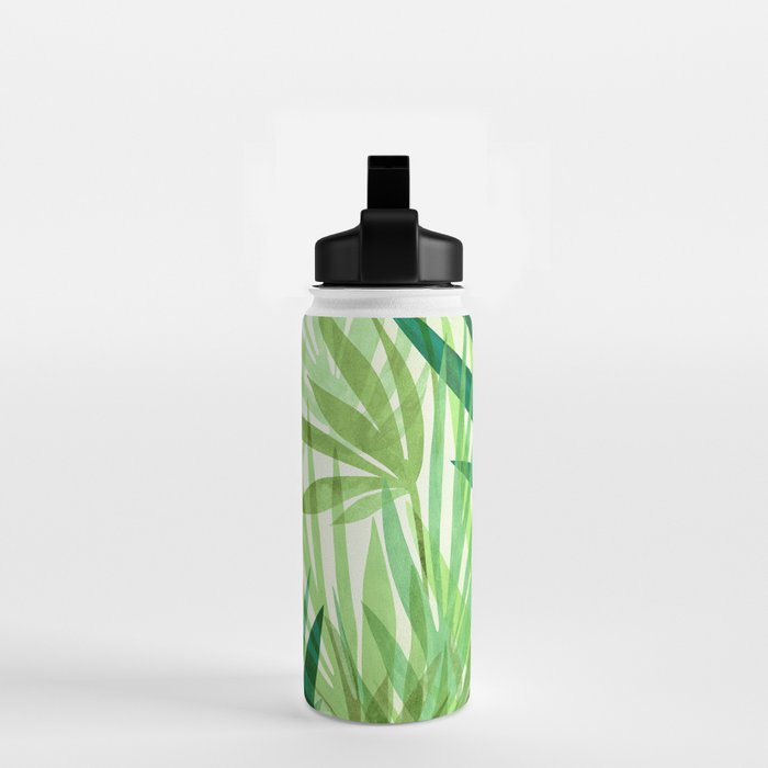 Bali Forest / Abstract Tropical Series Water Bottle Gallery Image 2