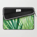 Bali Forest / Abstract Tropical Series Laptop Sleeve Gallery Image 2