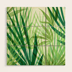 Bali Forest / Abstract Tropical Series Wood Wall Art Gallery Image 1