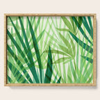Bali Forest / Abstract Tropical Series Serving Tray Gallery Image 1