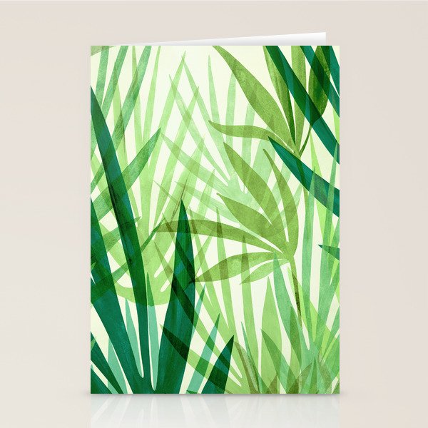 Bali Forest / Abstract Tropical Series Stationery Card Gallery Image 2
