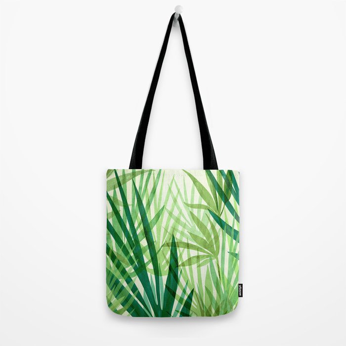 Bali Forest / Abstract Tropical Series Tote Bag Gallery Image 2