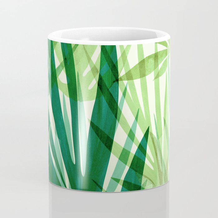 Bali Forest / Abstract Tropical Series Coffee Mug Gallery Image 4