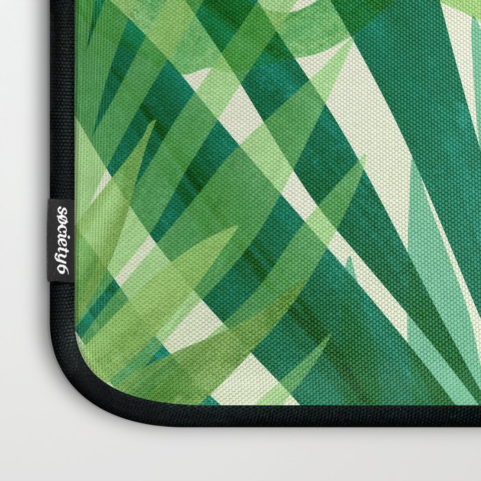 Bali Forest / Abstract Tropical Series Laptop Sleeve Gallery Image 3