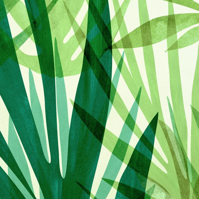 Bali Forest / Abstract Tropical Series Coffee Mug Gallery Image 2