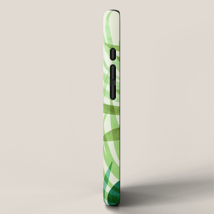 Bali Forest / Abstract Tropical Series iPhone Case Gallery Image 2
