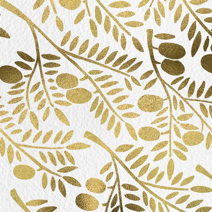 Gold Olive Branches Coffee Mug Gallery Image 2